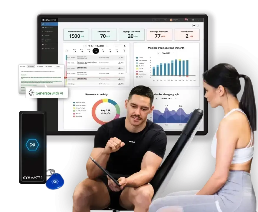 gymmaster dashboard image